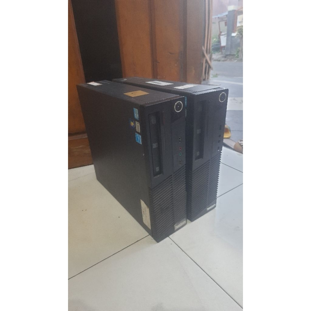PC Cpu Build Up Core i5/ i3 Ssd merk lenovo