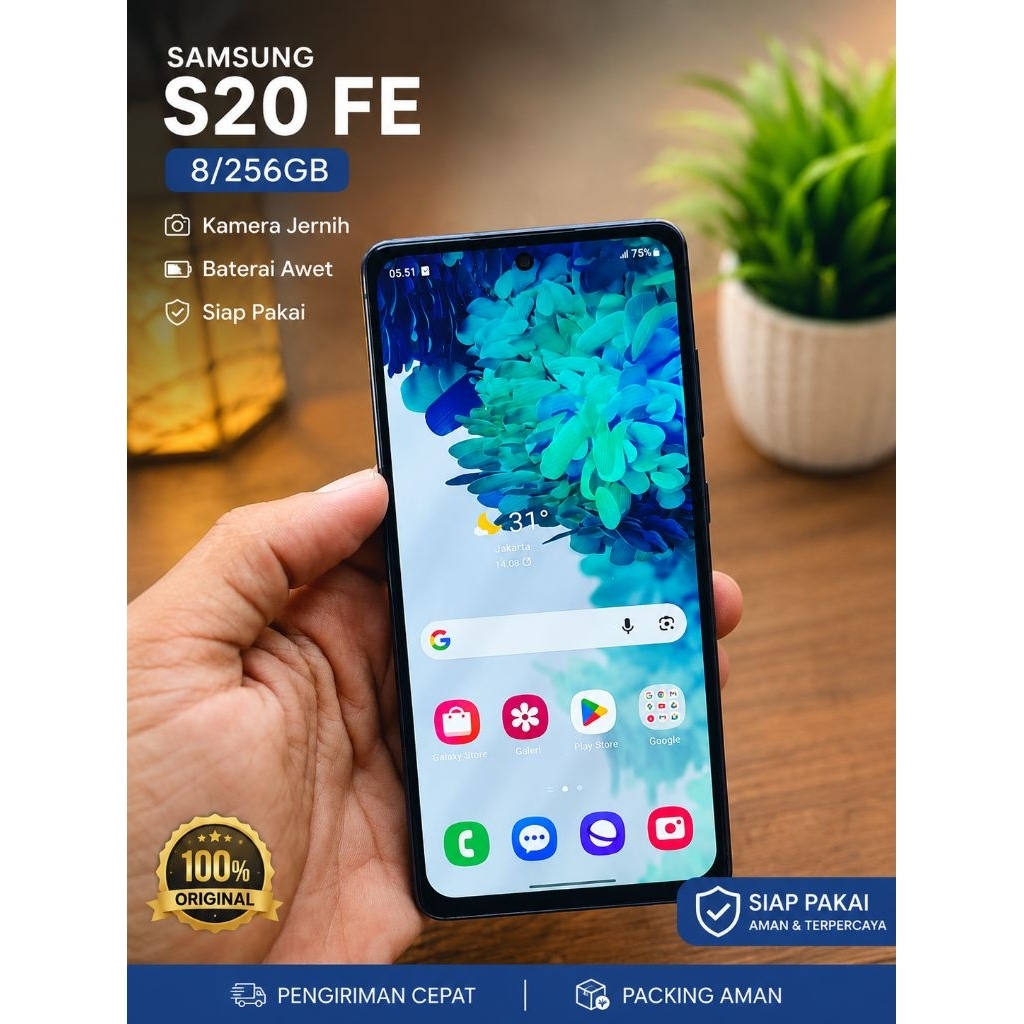 Promo Hp second Samsung S 20 Fe ram 8 / 256
