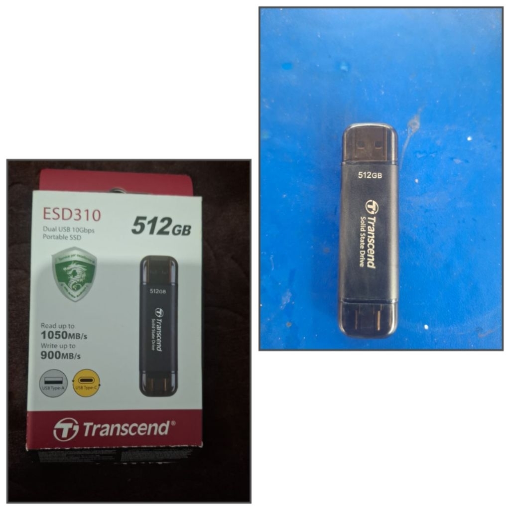 Portable SSD (ssd flasdisk) Transcend