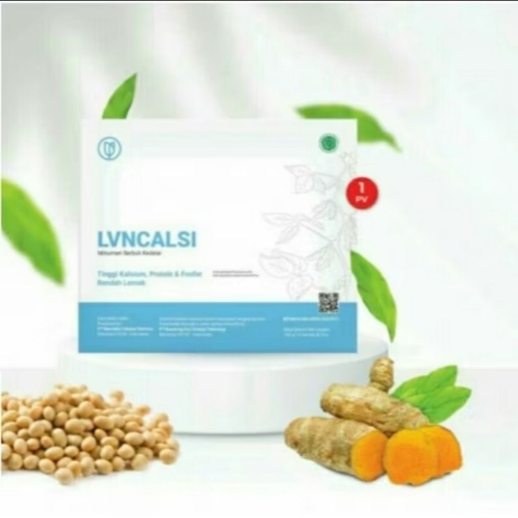 LvnCalsi Minuman Serbuk Kedelai 1 Box 10 Sachet
