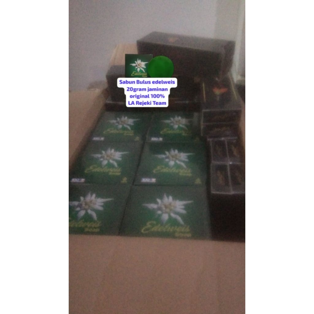 Sabun bulus edelweis 20 gram original