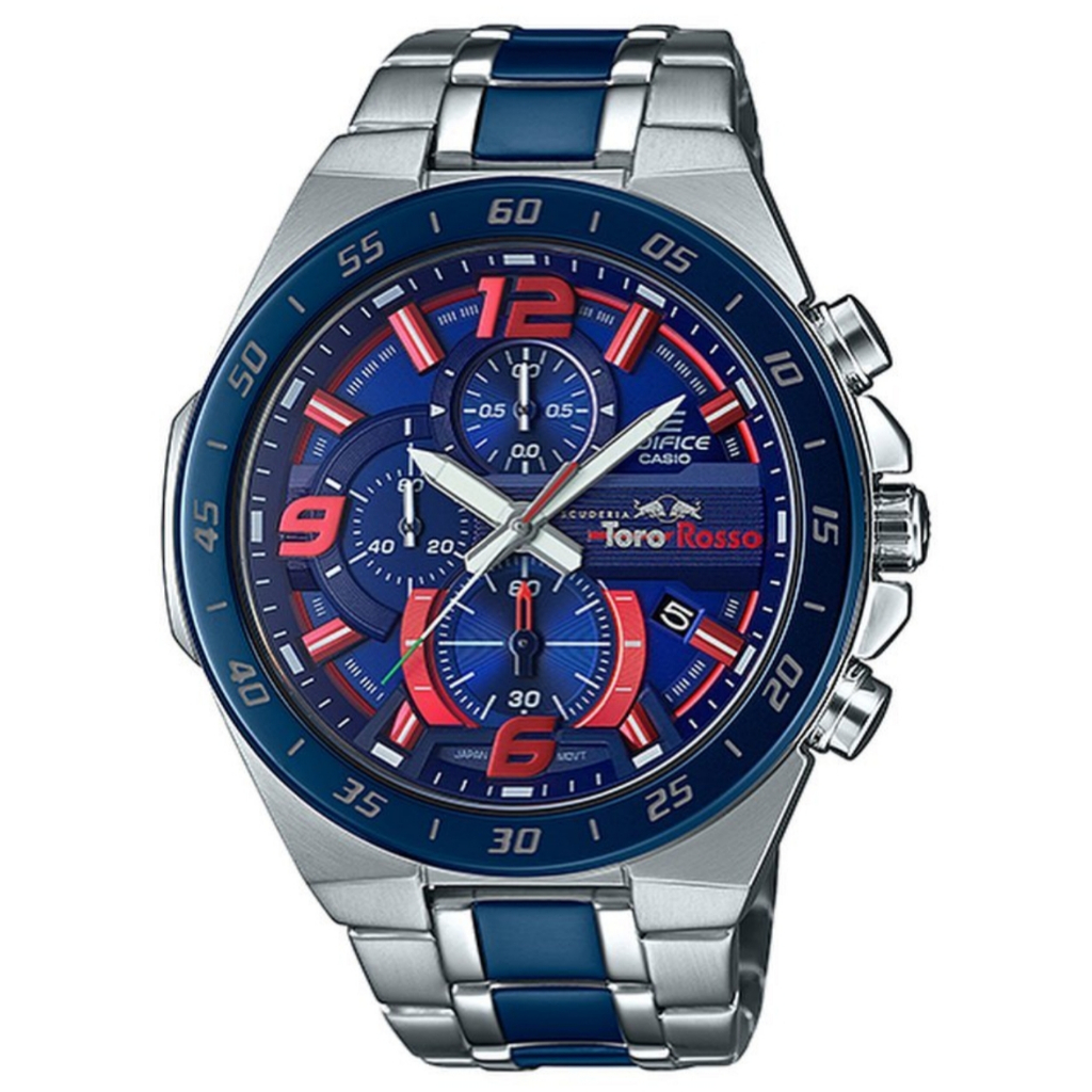 Edifice Jam Tangan Pria Chronograph Stainless efr-564 Silver