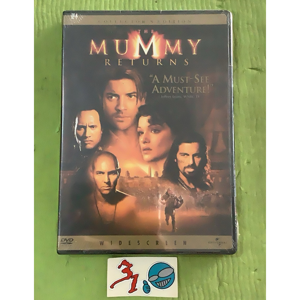 dvd ori segel The Mummy Returns