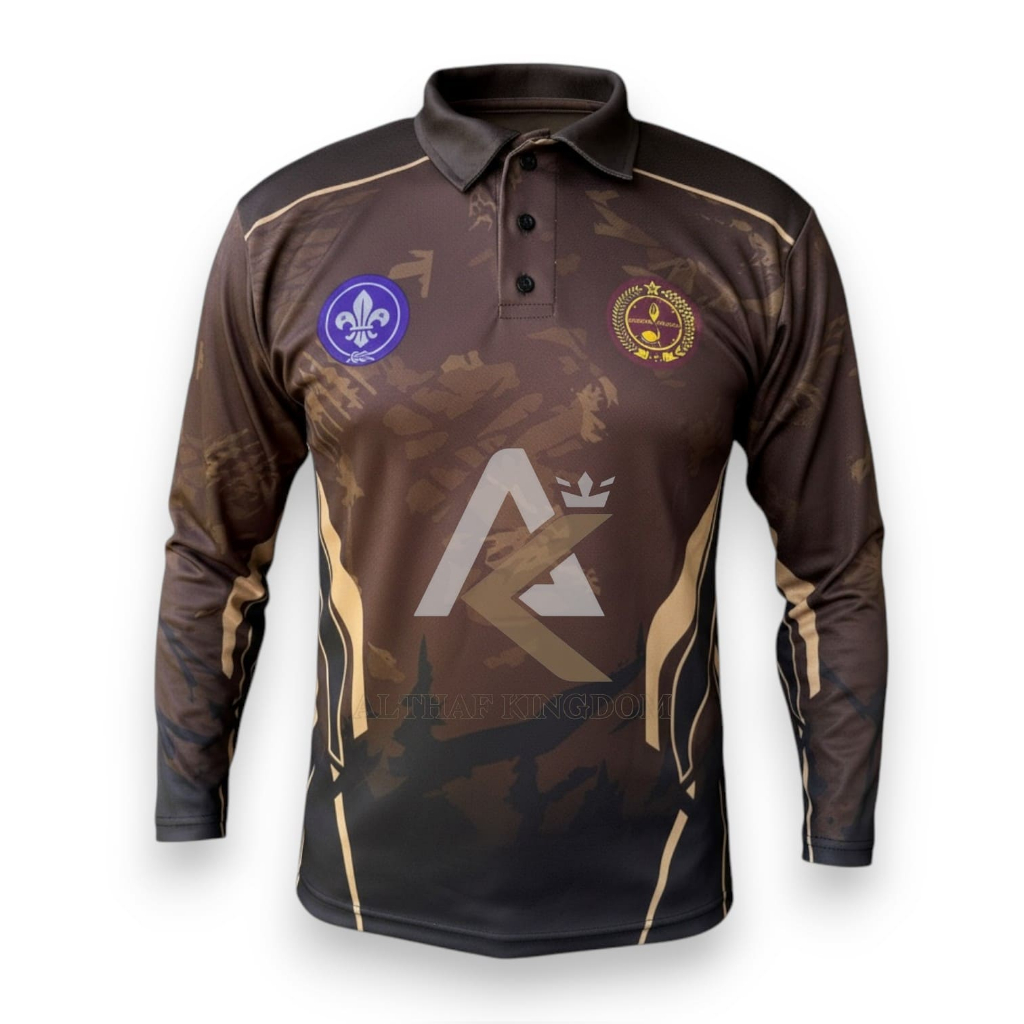 Jersey premium PRAMUKA printing penggalang pdh pdl custom / baju kaos Pramuka Panjang