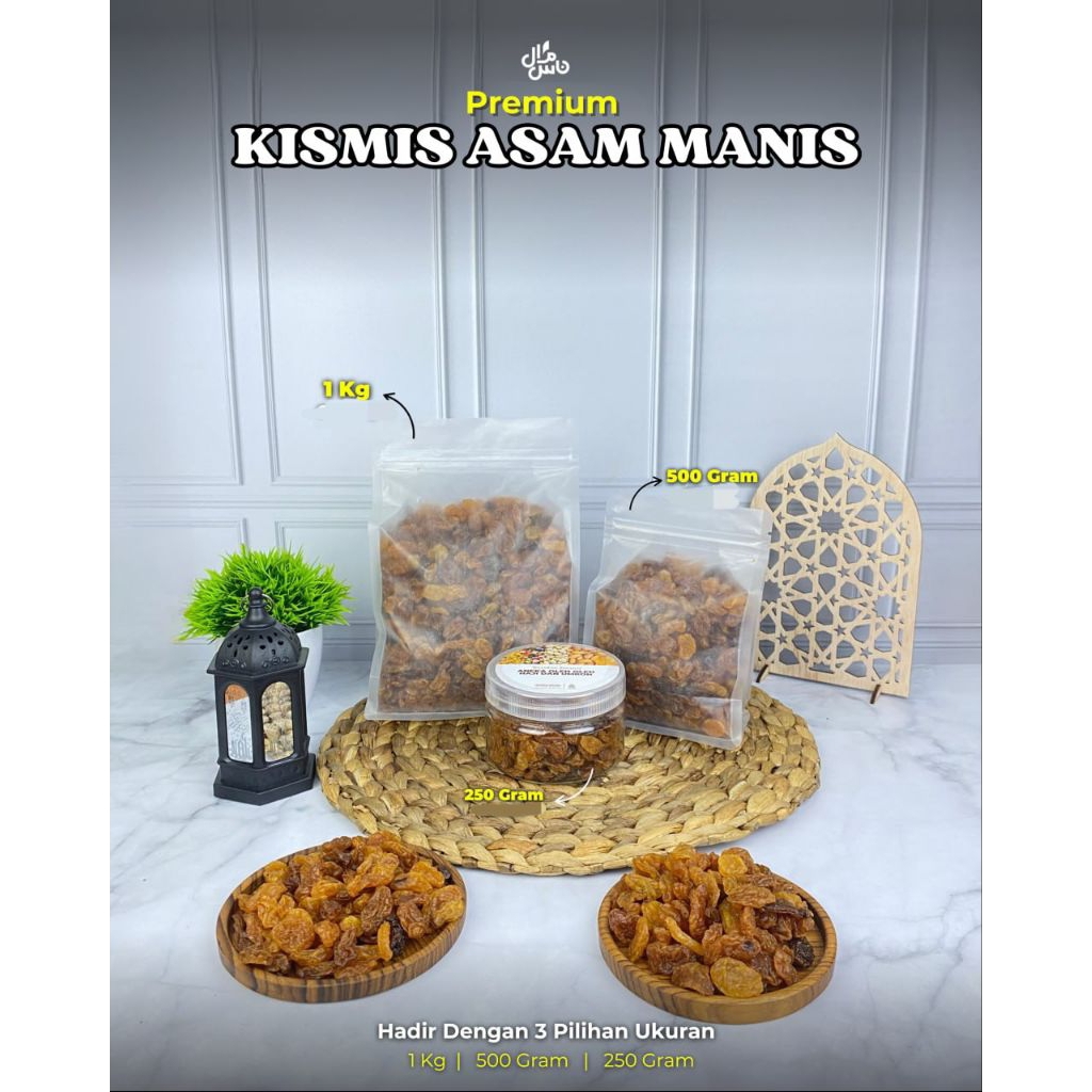 Noor house| kismis asam manis| kismis 1kg| kismis arab 1kg| kismis 500gram| kismis 250gram| kismis a
