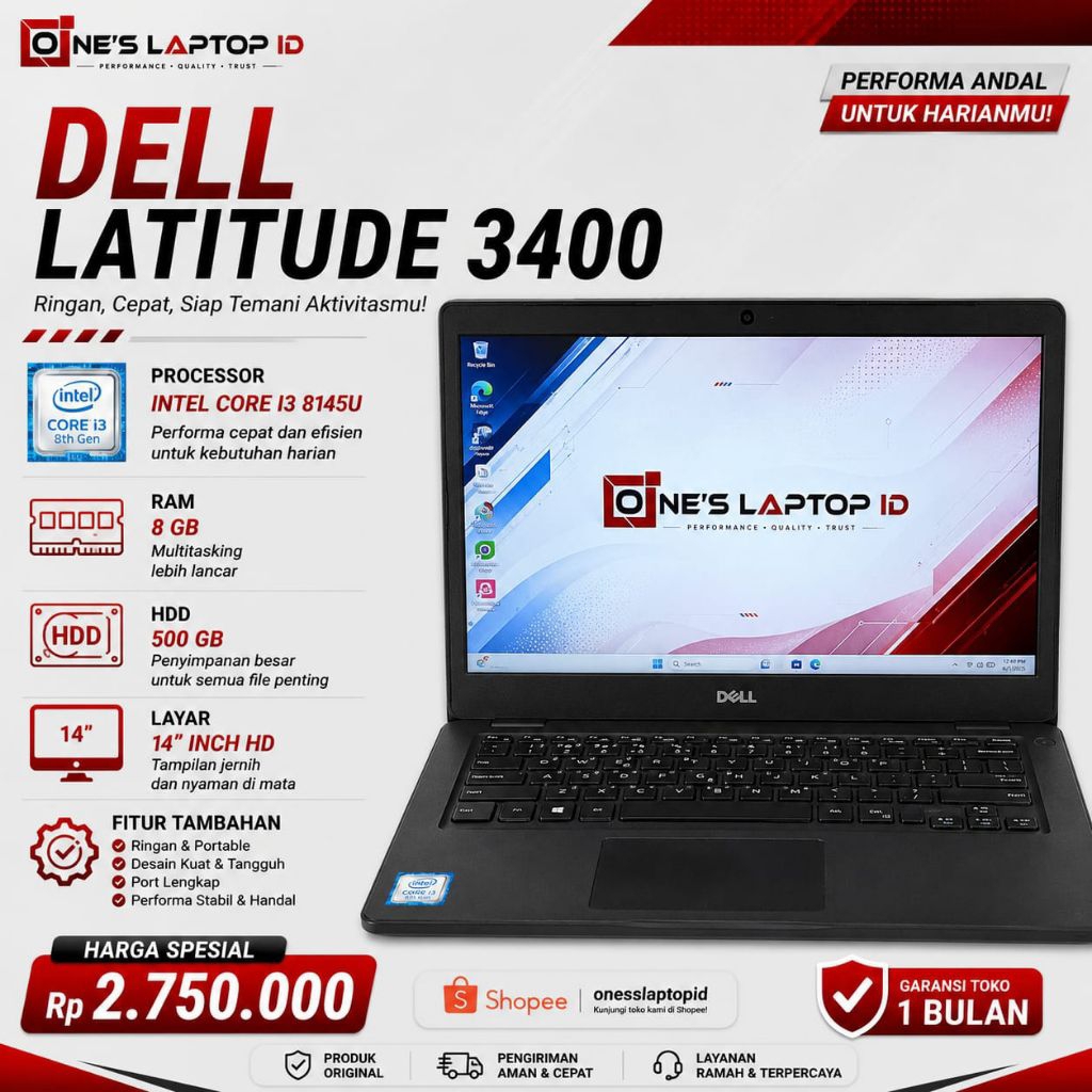 DELL LATITUDE 3400