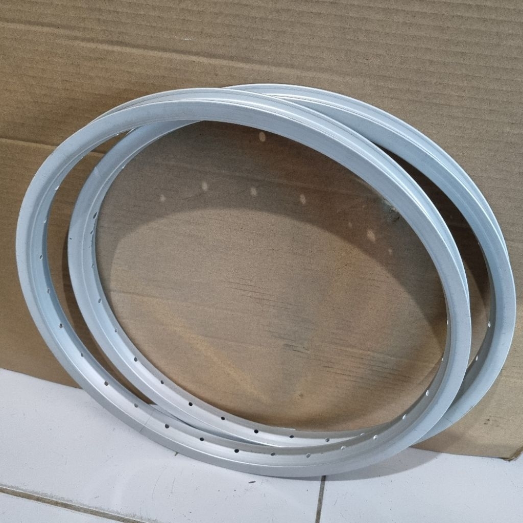 Rim Velg BMX 18 inch 28H silver alloy