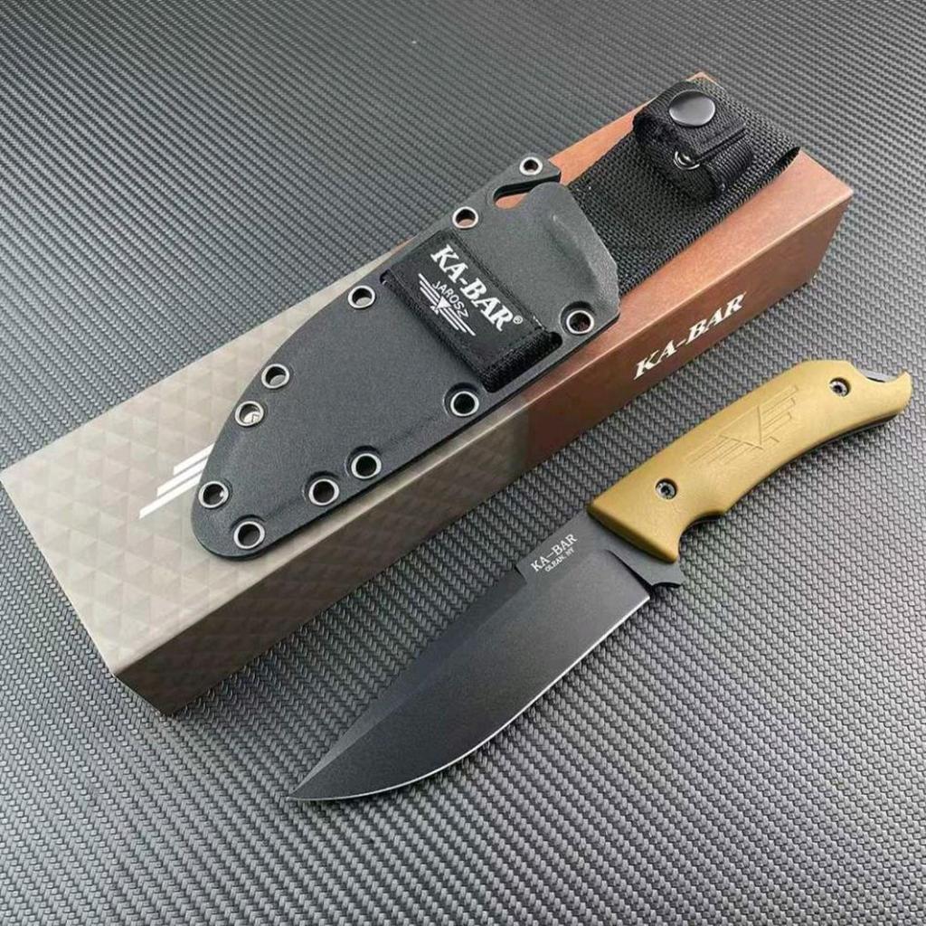 KA-BAR JAROSZ KNIVE PISAU KABAR 7503 KNIFE SURVIVAL OUTDOOR