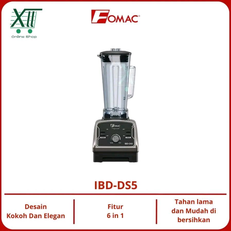 FOMAC IBD~DS5 MULTIFUNCTIONAL BLENDER / SMOOTHER MACHINE 6-In-1 Blender Serbaguna