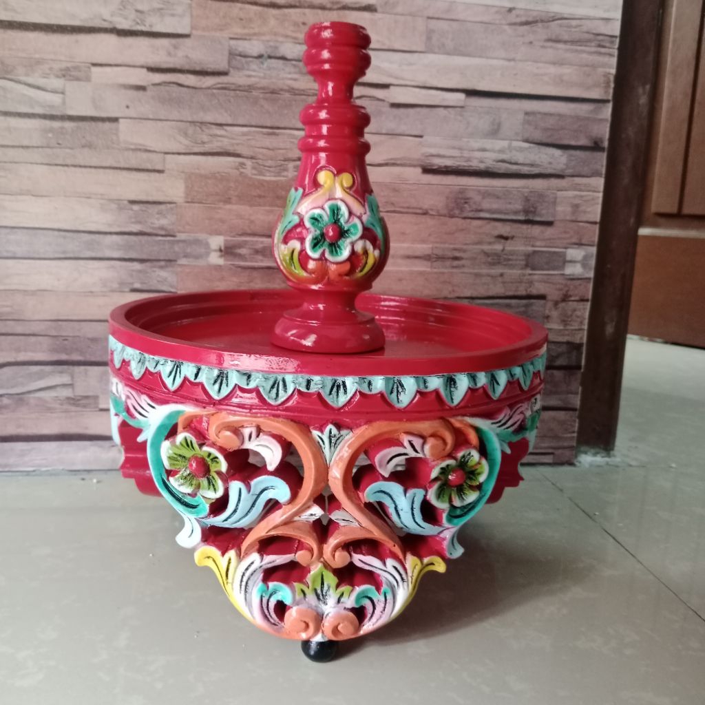 Tebok ukir pleci airbrush kualitas