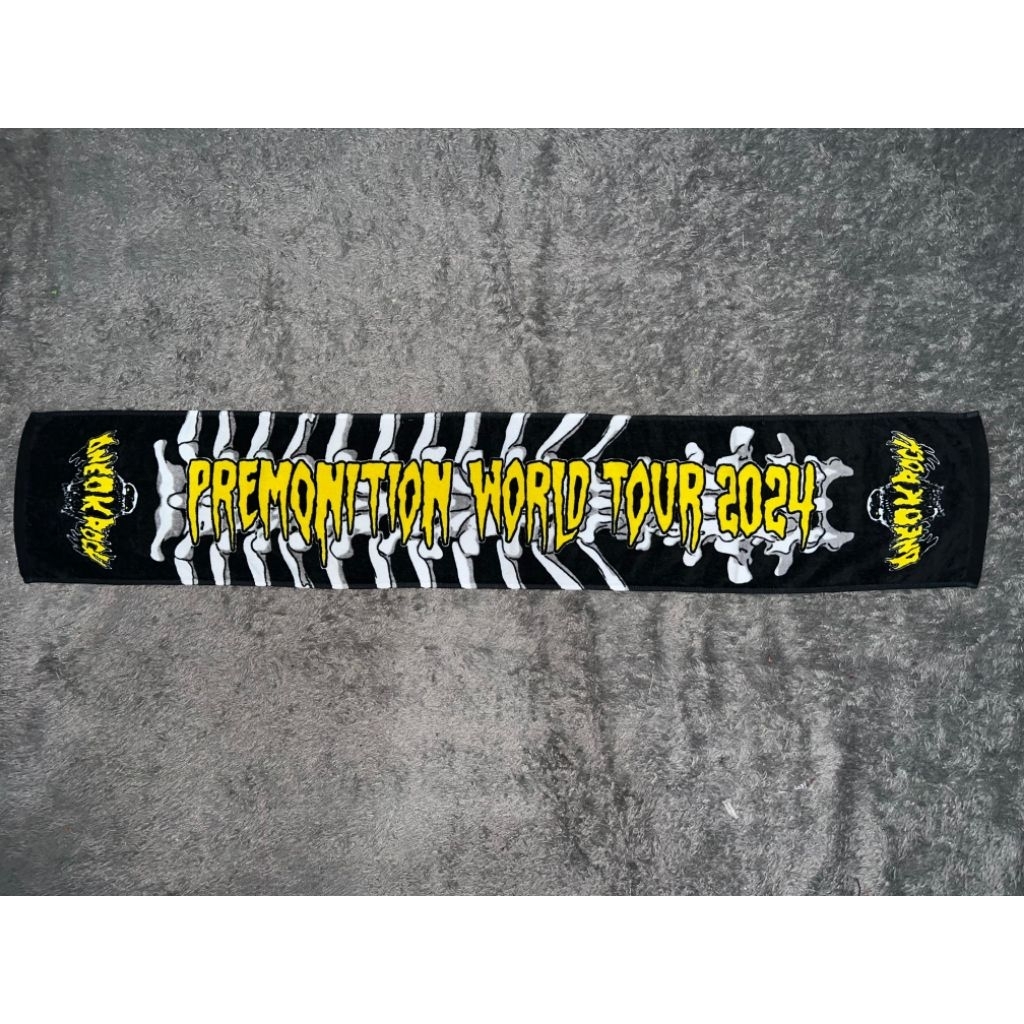 Towel ONE OK ROCK Premonitions World Tour 2024 official Merchandise