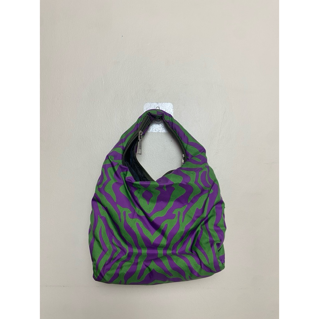 PRELOVED TAS UNGU HIJAU