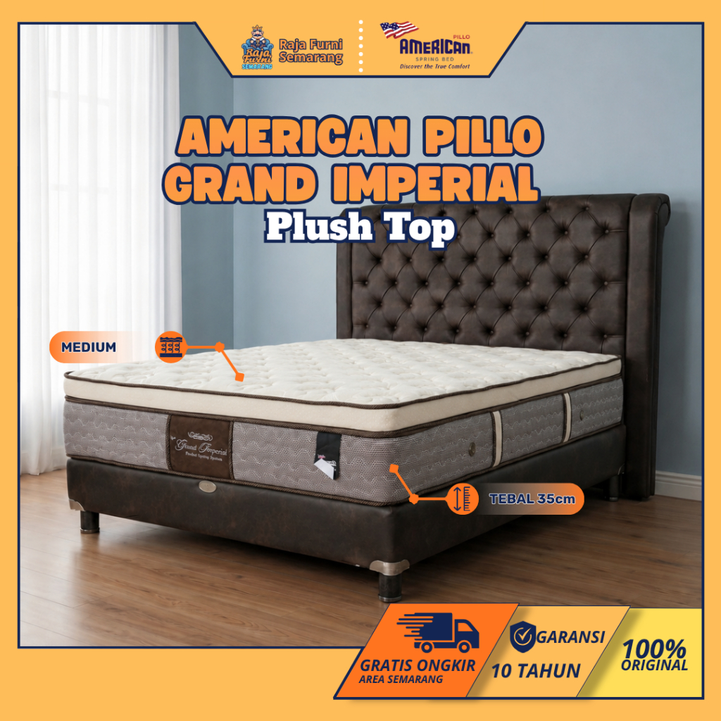 Springbed American Pillo Grand Imperial Plush Top