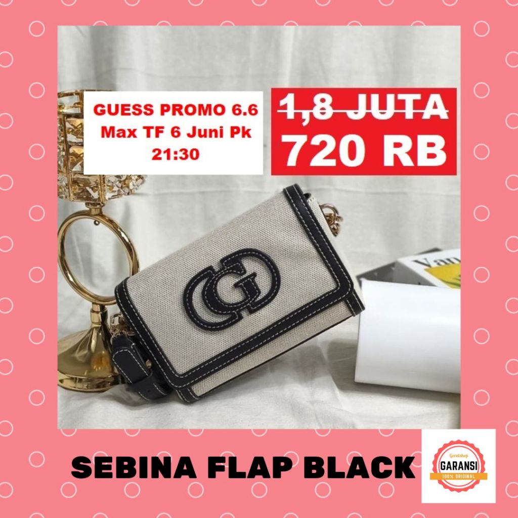 Tas Guess seri SEBINA shoulder bag original SALE STORE