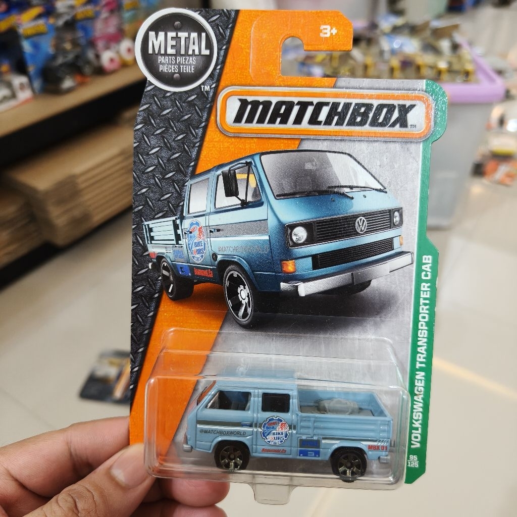 Matchbox Volkswagen Transporter Cab Blue