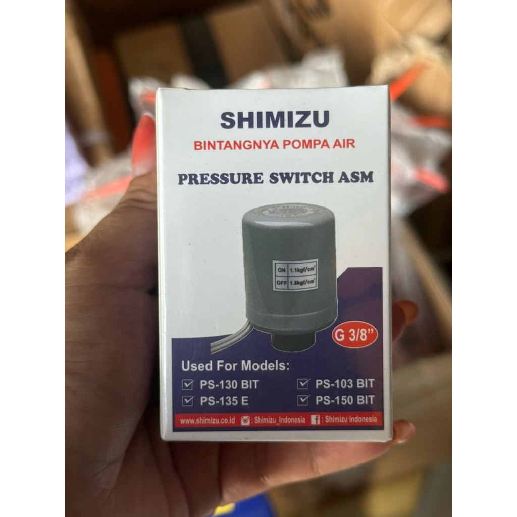 Otomatis Pompa Shimizu/Pressure switch Shimizu