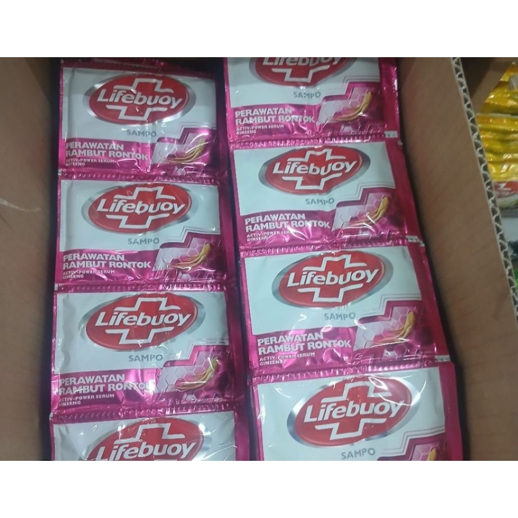 sampo lifebuoy, zinc, emeron 12 sachet
