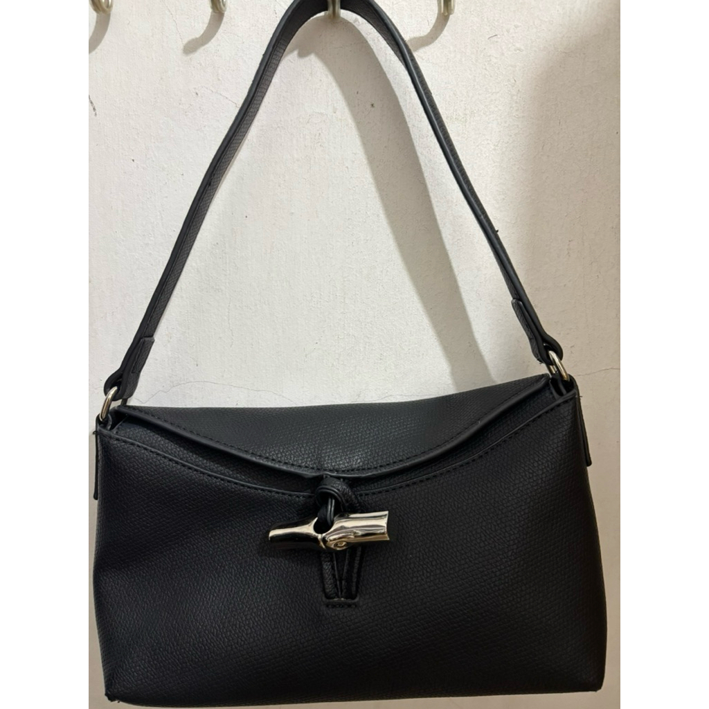 preloved tas l0ngchmp le roseau bag ori