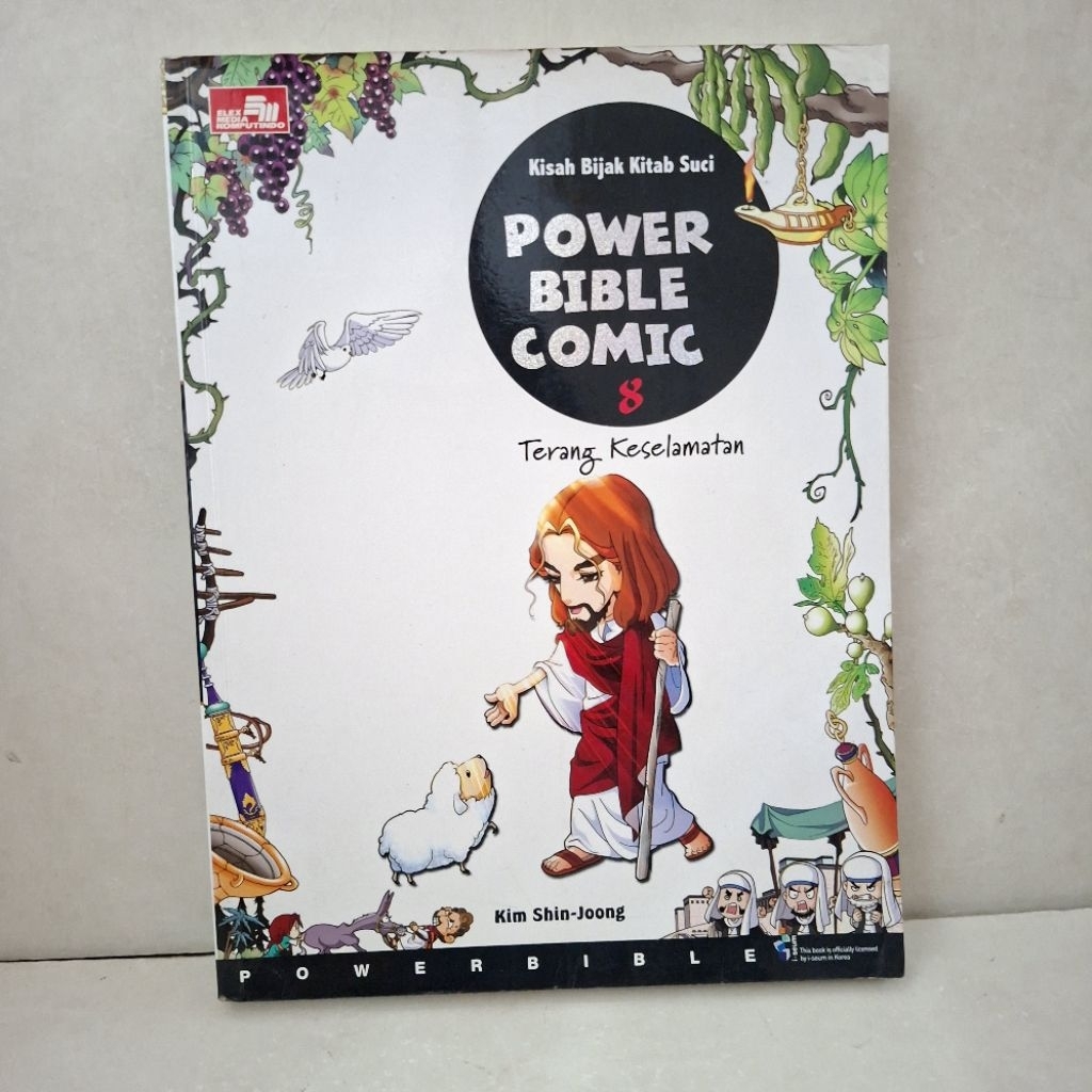 Buku Kisah Bijak Kitab Suci — Power Bible Comic 8 Terang Keselamatan
