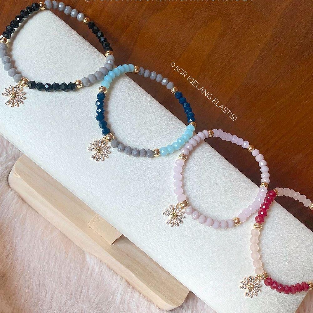 • GRGR DAISY WITH BEADS & EYE TERBARU RINGAN GAJAH SAKTI