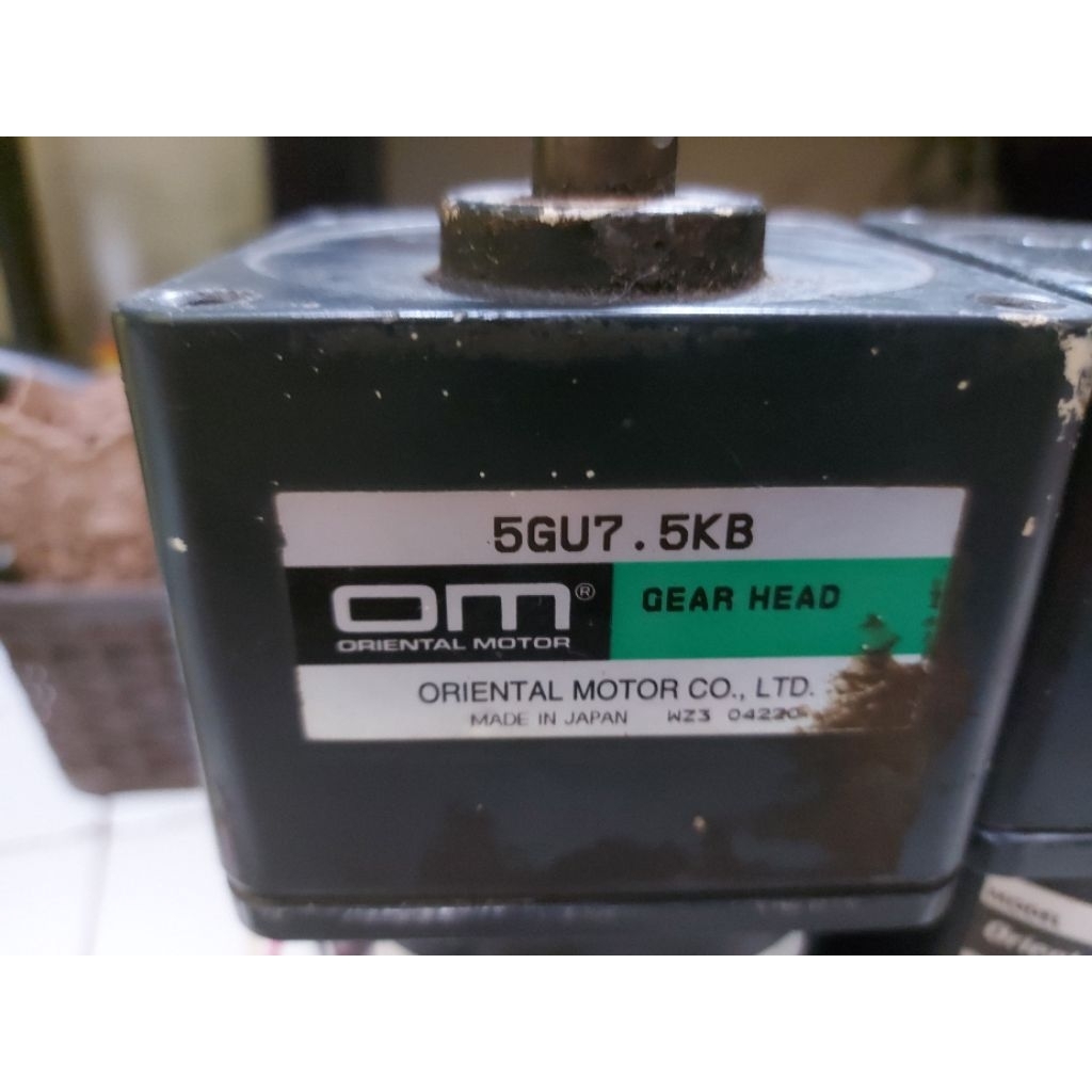 motor oriental / dinamo gearbox ac 220v