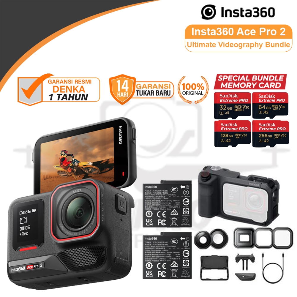 Insta360 ACE PRO 2 8K AI Powered Action Camera Garansi Resmi - Insta360 ACE PRO 2 MM93 Moto Edition