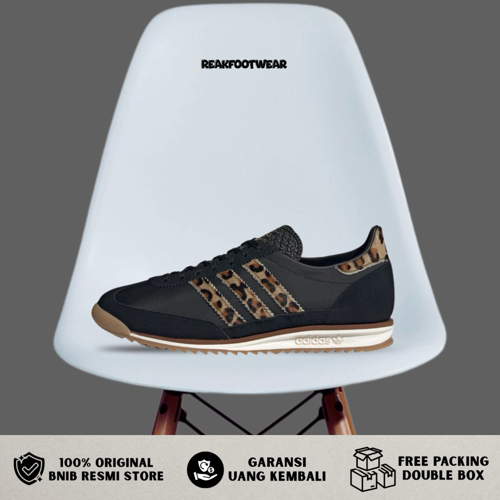 Adidas SL 72 OG Leopard Black Gum - JR1640