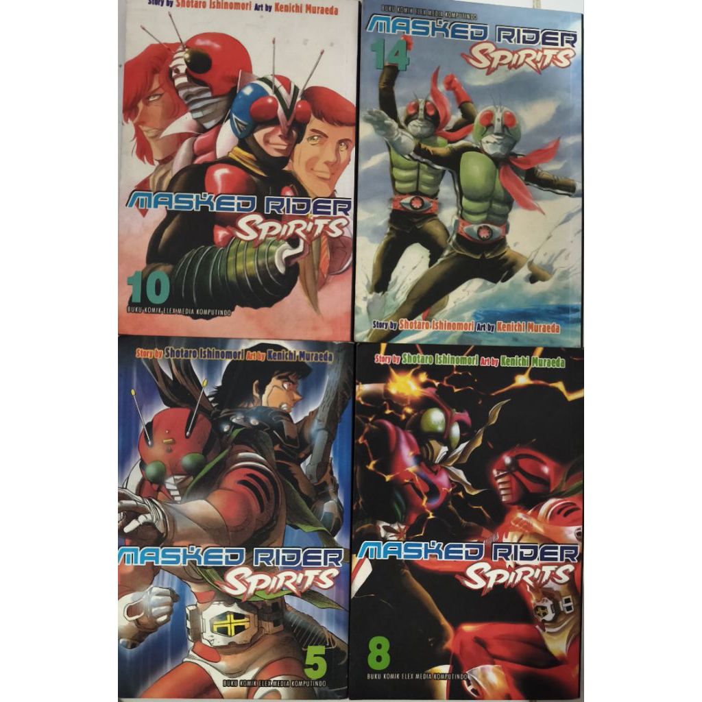 KOMIK MASKED RIDER SPIRITS BEKAS ORIGINA