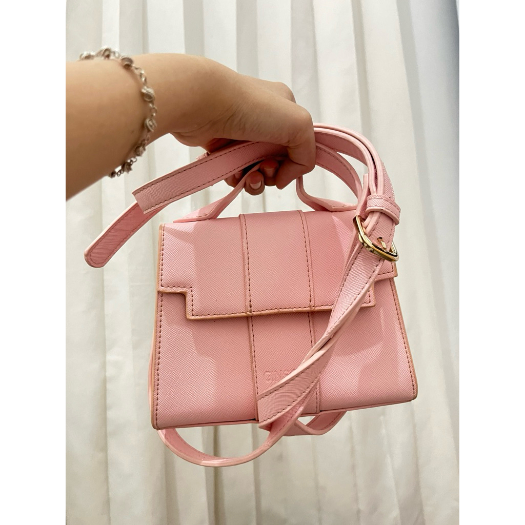 Ginsoo 33 Belt/Crossbody Bag - Baby Pink