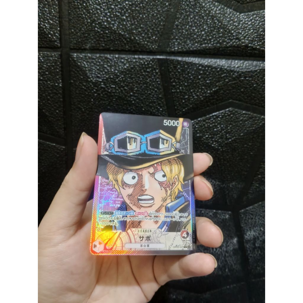 SABO OP05 - 001 LEADER CARD ONE PIECE