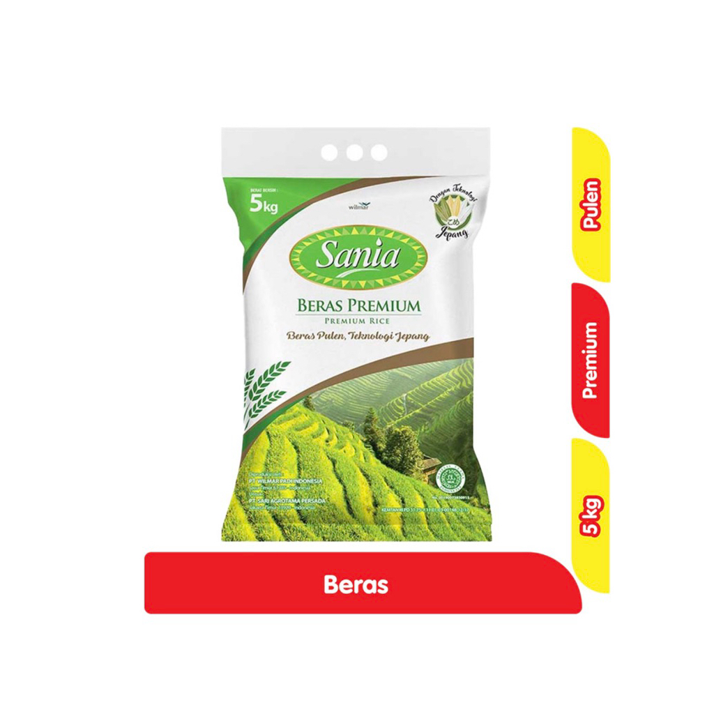 Sania Beras Premium 5000 g