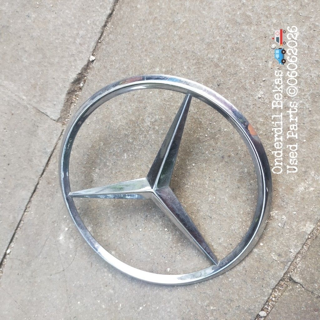 emblem logo bagasi Mercedes Benz w123 mercy Tiger