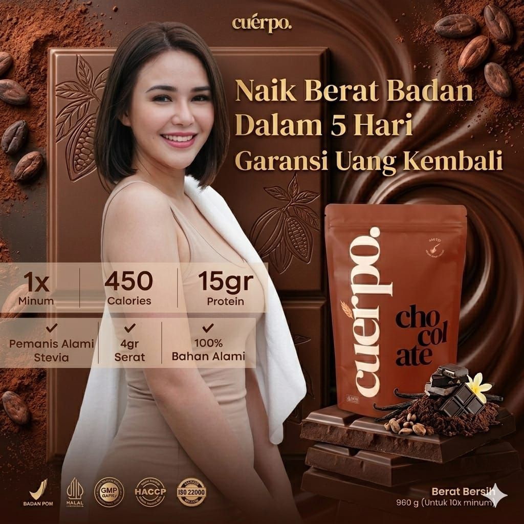 Paket Hemat Cuerpo Original Susu Tinggi Kalori & Protein