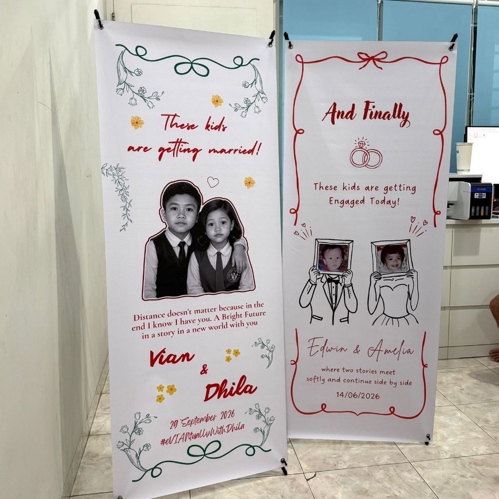 X-Banner Welcome Sign Custom