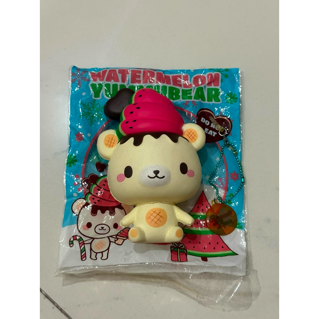 PRELOVED Squishy Yummibear Watermelon