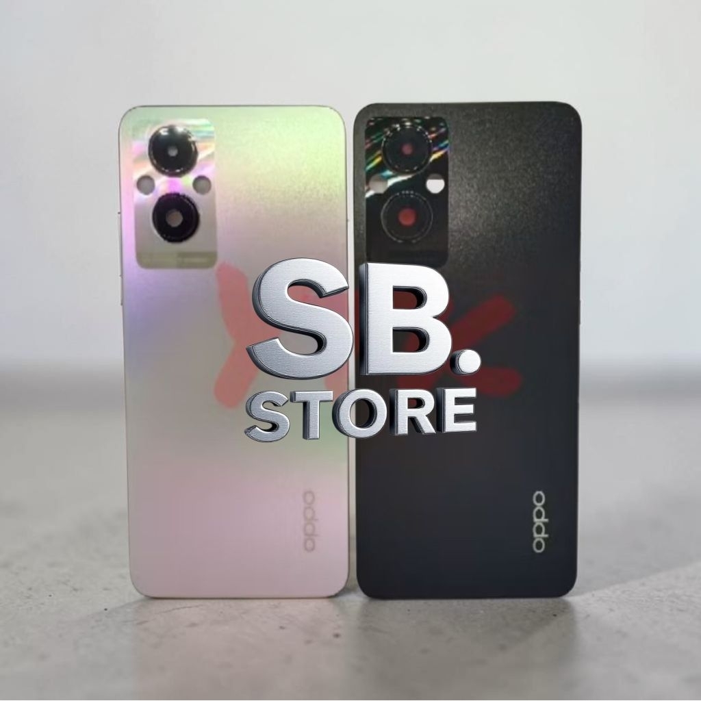 backcover backdoor + ring lensa kamera Oppo Reno 7z original