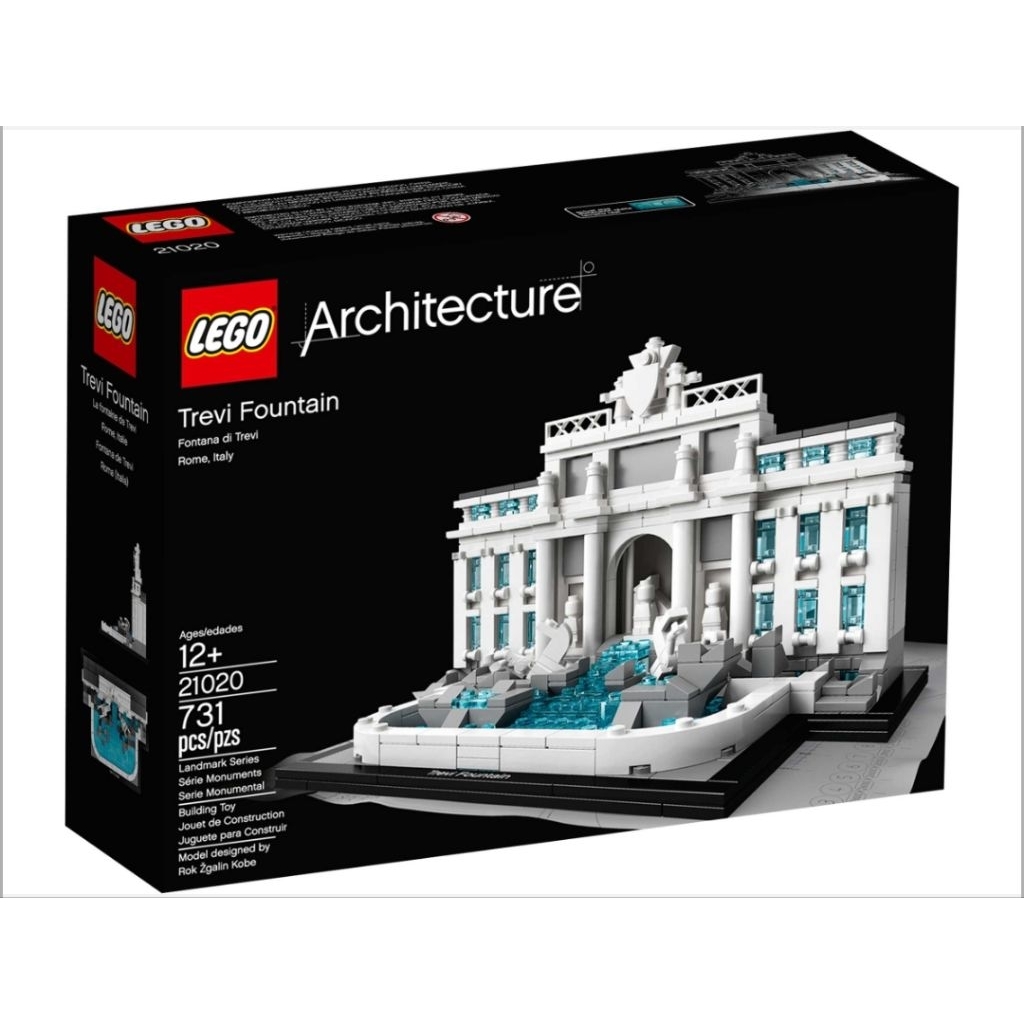 Lego Architecture 21020 Trevi Fountain (USED)