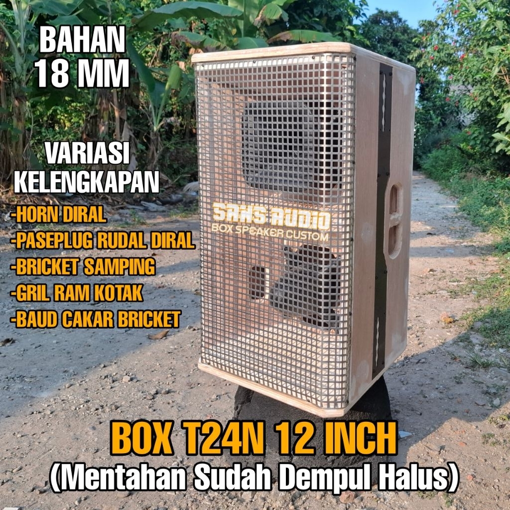 Box t24n 12 inch mentahan