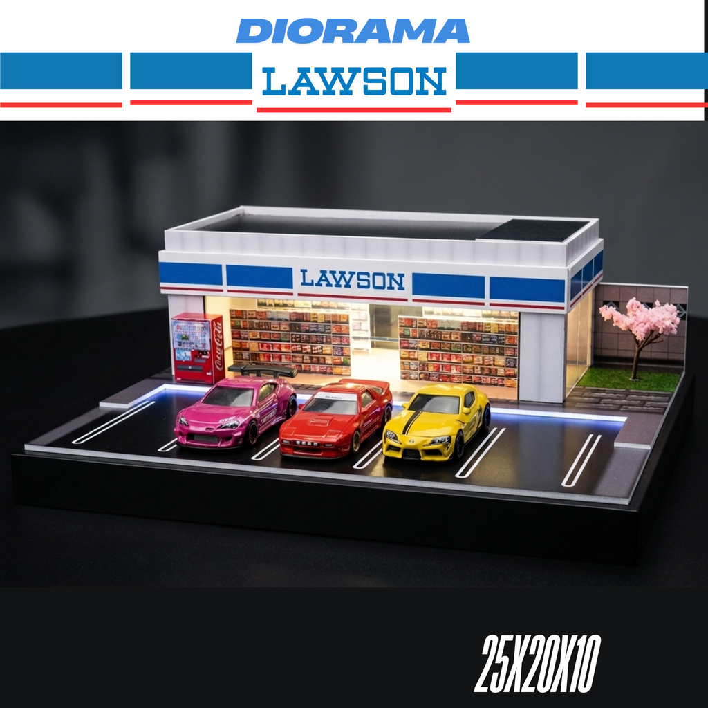Diorama 1:64 LAWSON PVC Foam board 25x20 2xAAA