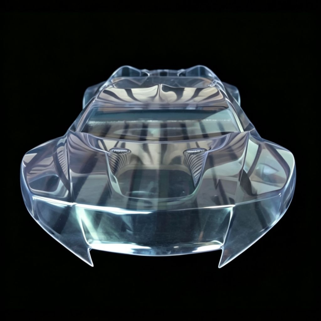 Replika Body clear truggy hobao sst 1/8 bahan mika 1mm