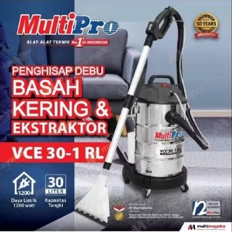 Vacuum vakum exstraktor cuci karpet MULTIPRO VCE-30
