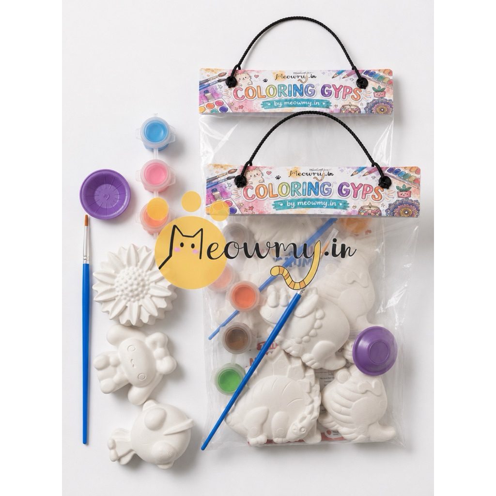 mainan edukasi coloring gypsum mewarnai gypsum mainan anak anak