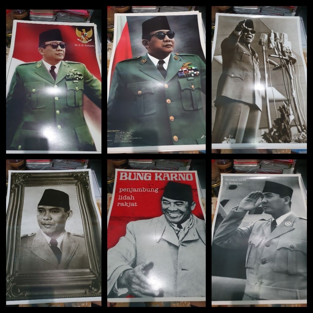 Poster Ir. Soekarno Jumbo (70cm x 50cm)