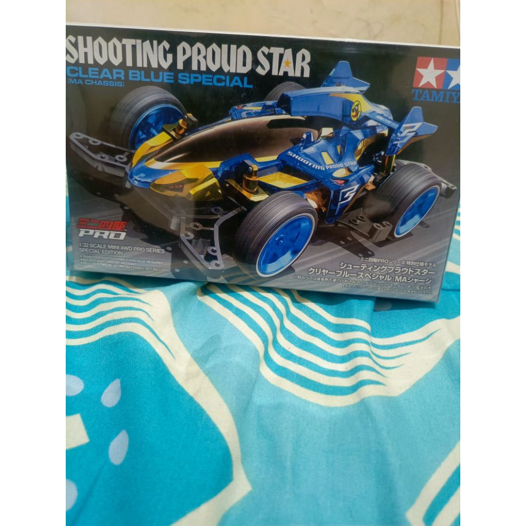 tamiya shooting proudstar clear blue