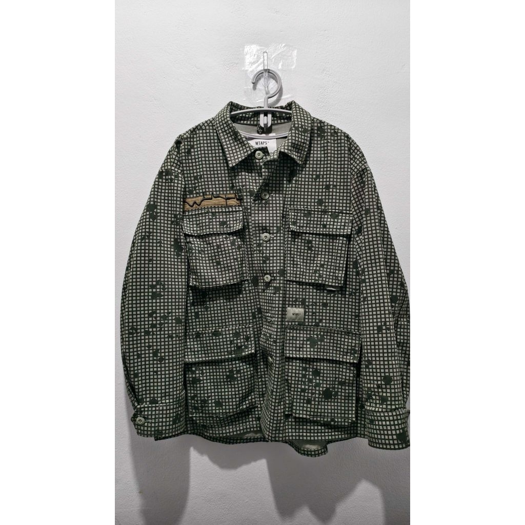 Wtaps camo brain embroideried jungle jacket
