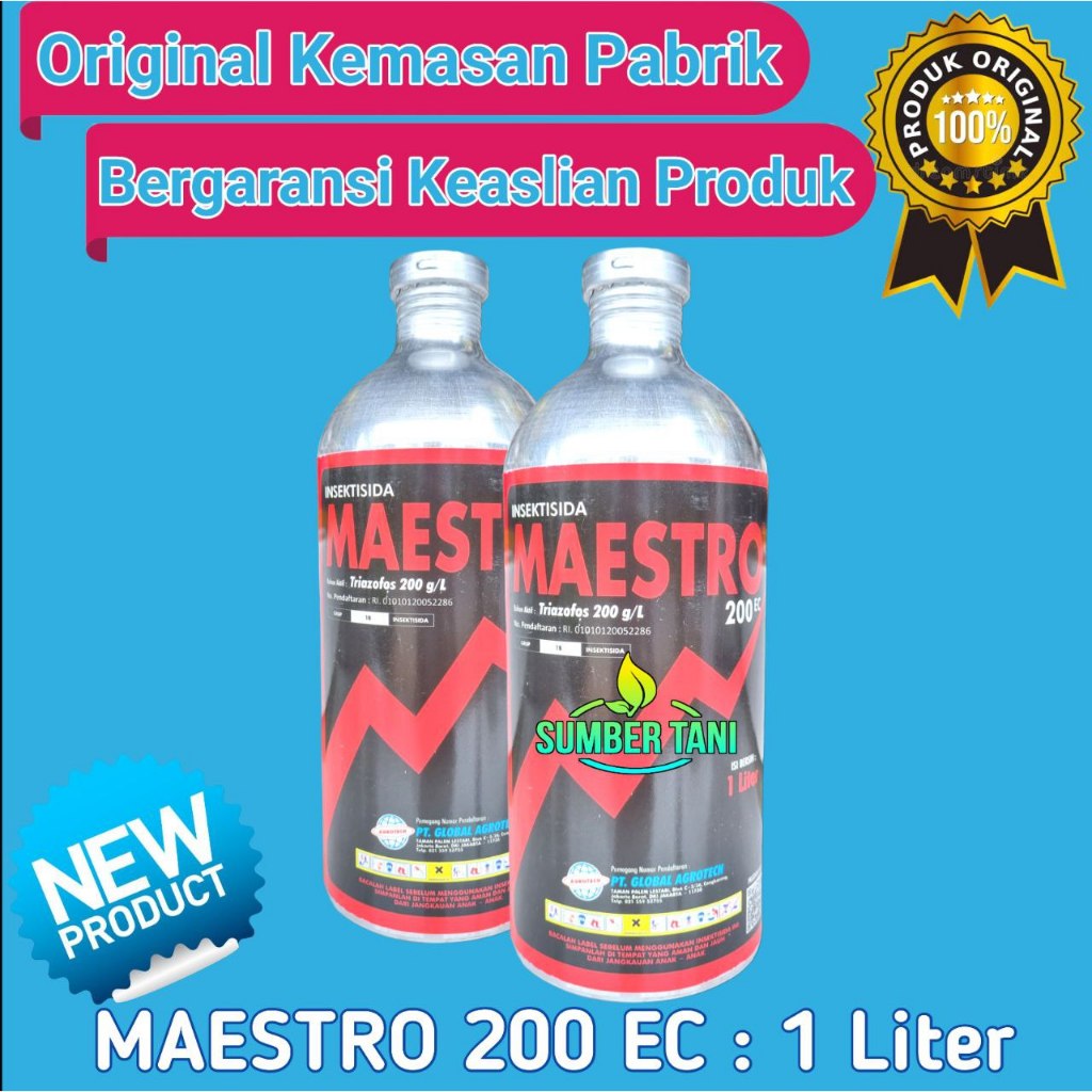 INSEKTISIDA Lalat Buah | MAESTRO 200EC | | PEMBASMI LALAT BUAH & ULAT