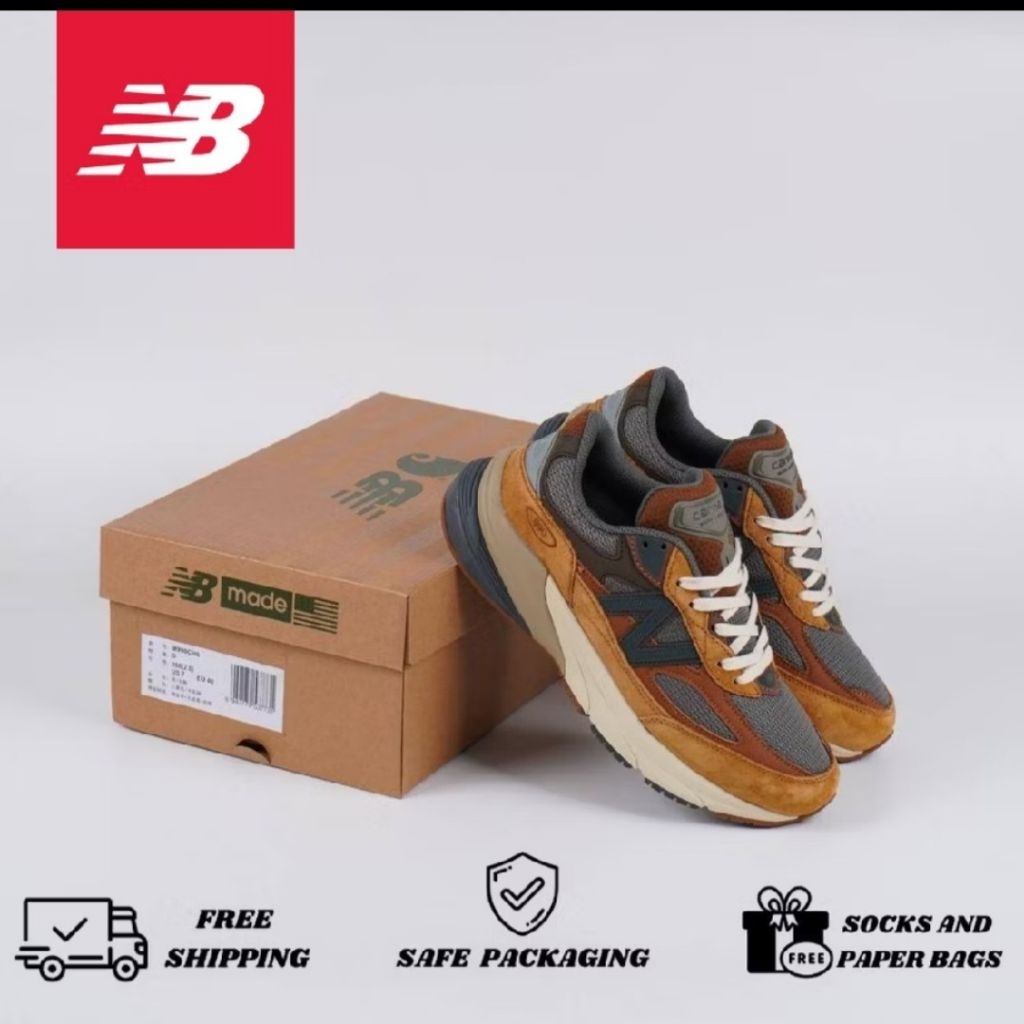 Sepatu New Balance 990 V6 Carhatt Original Pria Wanita NB 990 V6 Premium Sneakers Import