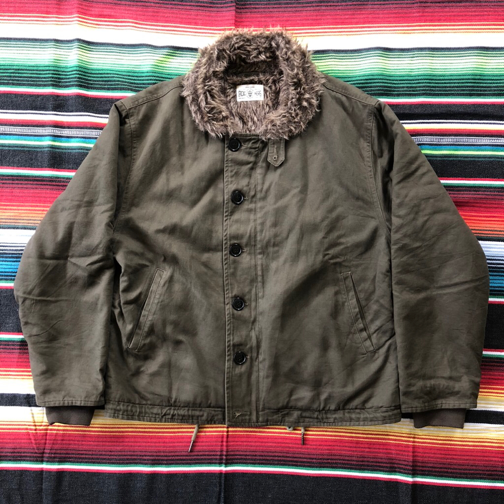 Vintage Us Army N1 Deck Jacket Rockers