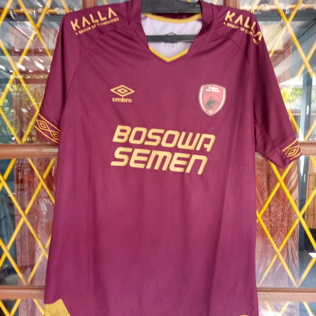 PSM Makassar Home Jersey Player Issue by Umbro - Shopee Liga 1 2019