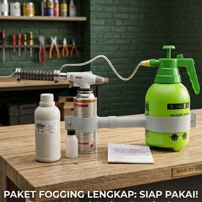 mesin Foging komplit pengasapan Nyamuk serangga PVC